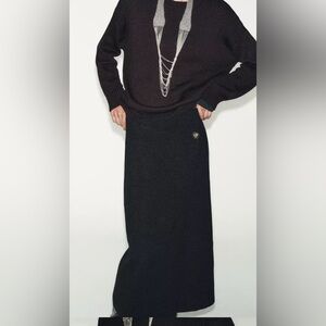 Zara Knit Midi Skirt | NWT